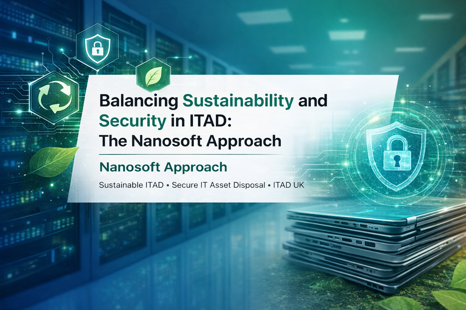 Secure & Sustainable IT Asset Disposal in the UK: The Nanosoft Approach