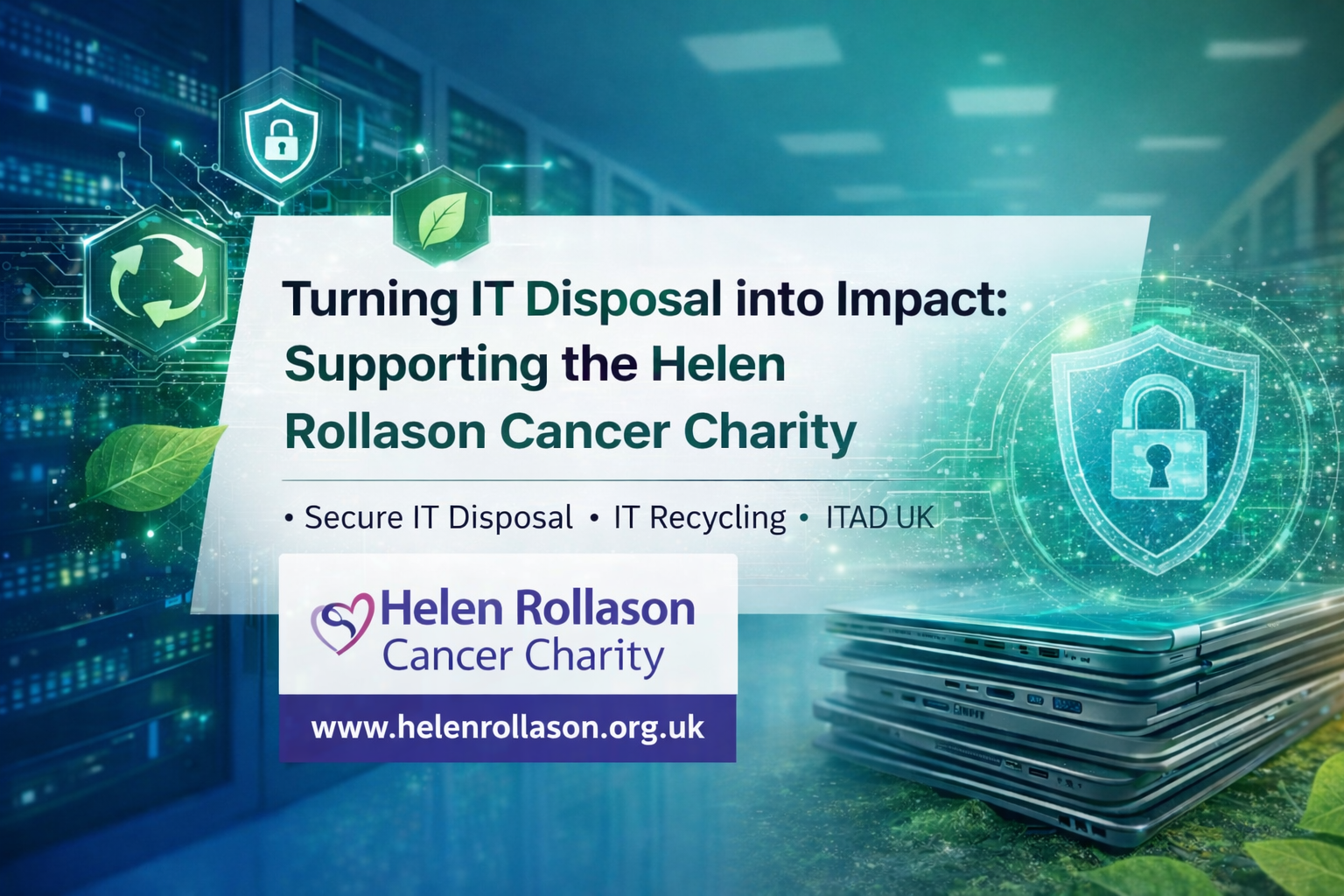 How IT Asset Disposal Can Support Charity: Nanosoft & Helen Rollason Cancer Charity
