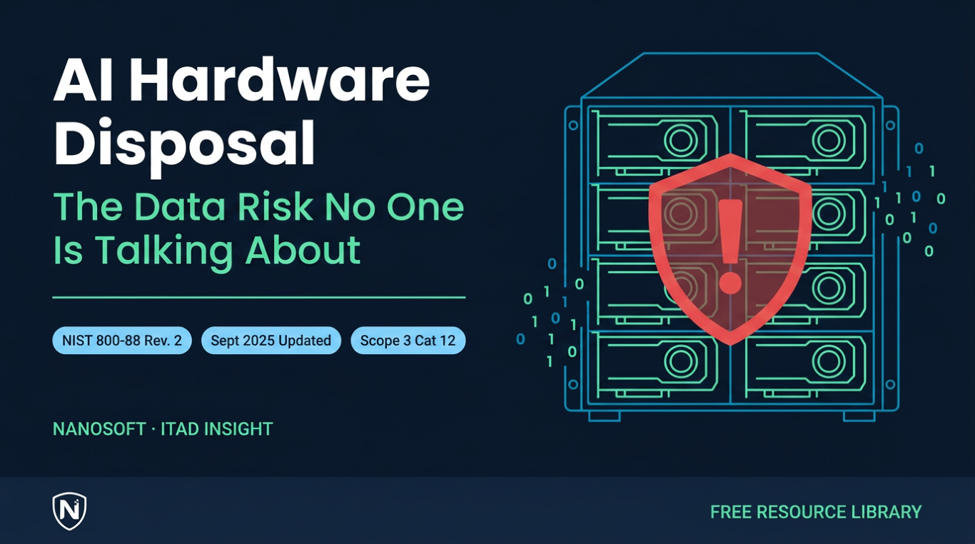 AI Hardware Disposal: The Data Risk No One Is Talking About